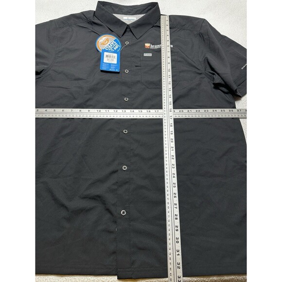 Columbia PFG Omni-Shade Shirt Men's Size XXL 2XL NWT Brownsburg Bourbon Society - Picture 7 of 11